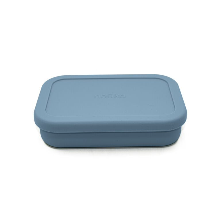noüka Small Silicone Sealed Snack Box - Wave (Min. of 2 PK, Multiples of 2 PK)