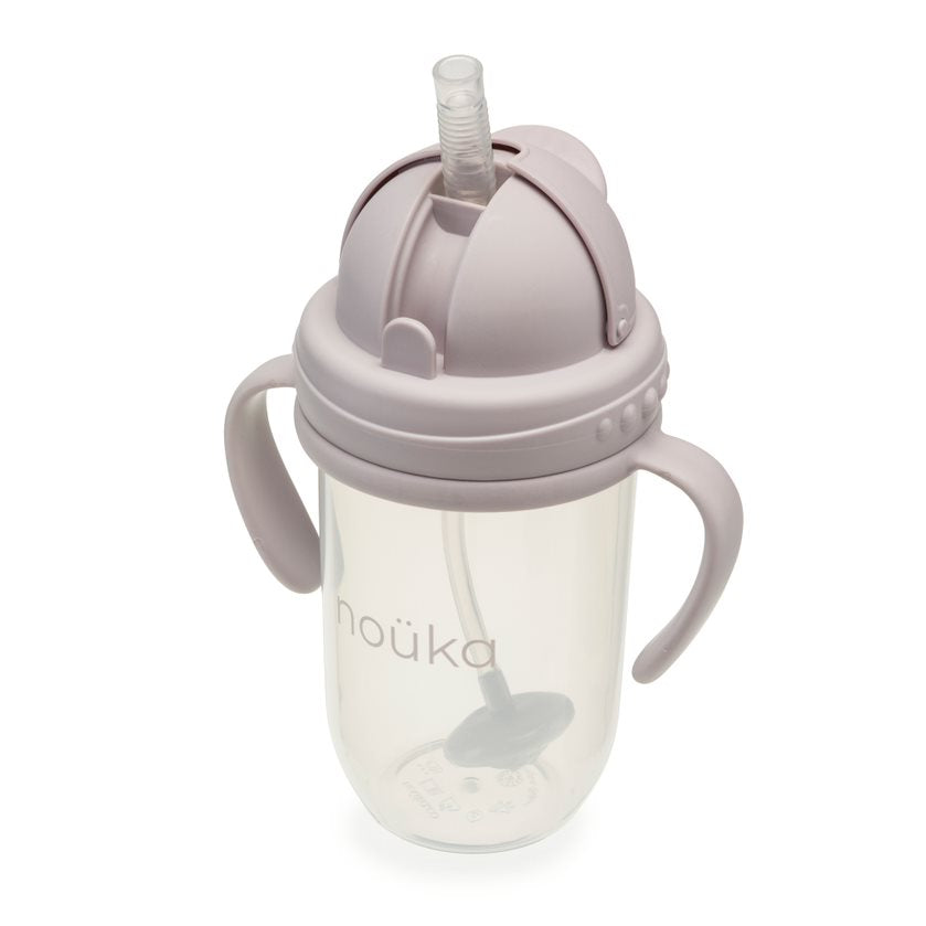 noüka Non-Spill Weighted Straw Cup 9 oz - Bloom (Min. of 2 PK, Multiples of 2 PK)