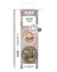 BIBS x Liberty Pacifier Original COLOUR Latex 2 PK Capel Blush Mix (Min. of 2 PK, multiples of 2 PK)