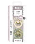 BIBS x Liberty Pacifier Original COLOUR Latex 2 PK Eloise SageMix (Min. of 2 PK, multiples of 2 PK)