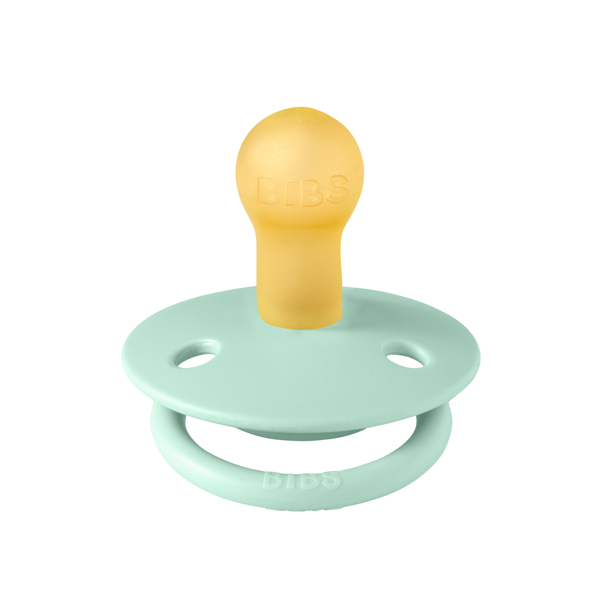 BIBS Pacifier De Lux Latex 2 PK Nordic Mint (Min. of 2 PK, multiples of 2 PK)