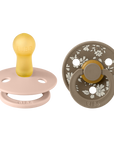 BIBS x Liberty Pacifier Original COLOUR Latex 2 PK Capel Blush Mix (Min. of 2 PK, multiples of 2 PK)