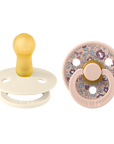 BIBS x Liberty Pacifier Original COLOUR Latex 2 PK Eloise Blush Mix (Min. of 2 PK, multiples of 2 PK)