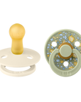 BIBS x Liberty Pacifier Original COLOUR Latex 2 PK Eloise SageMix (Min. of 2 PK, multiples of 2 PK)