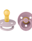 BIBS Pacifier Original COLOUR Latex 2 PK Dusky Lilac / Heather (Min. of 1 PK, multiples of 1 PK)