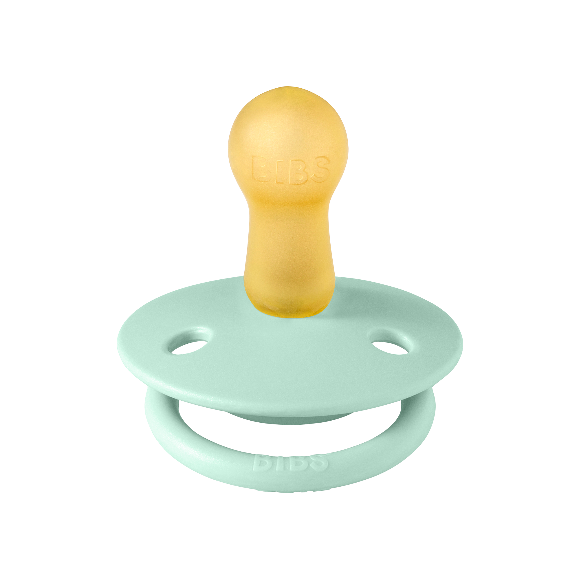 BIBS Pacifier De Lux Latex 2 PK Nordic Mint (Min. of 2 PK, multiples of 2 PK)