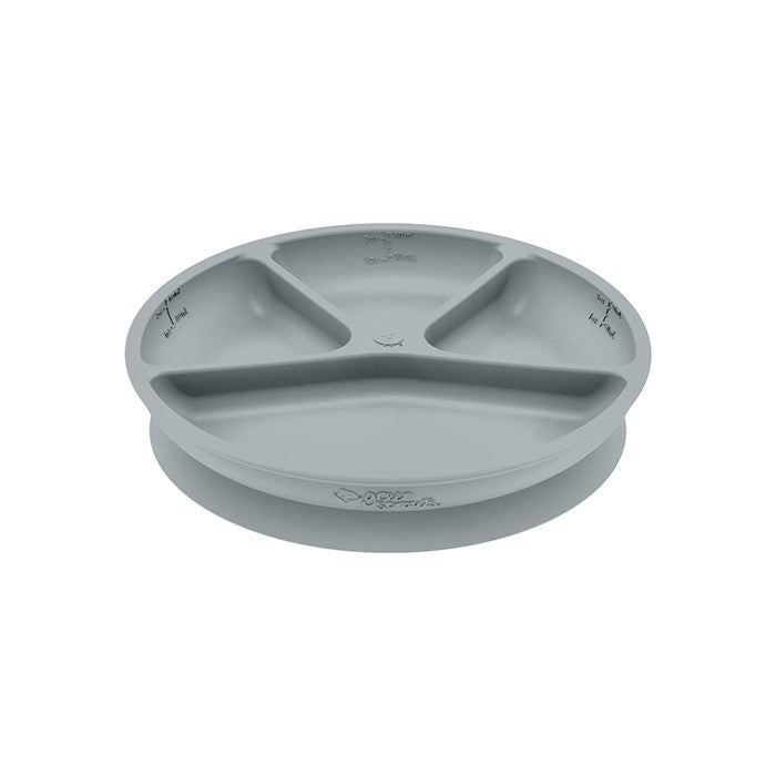 Learning Plate Gray (Min. of 2, multiples of 2)