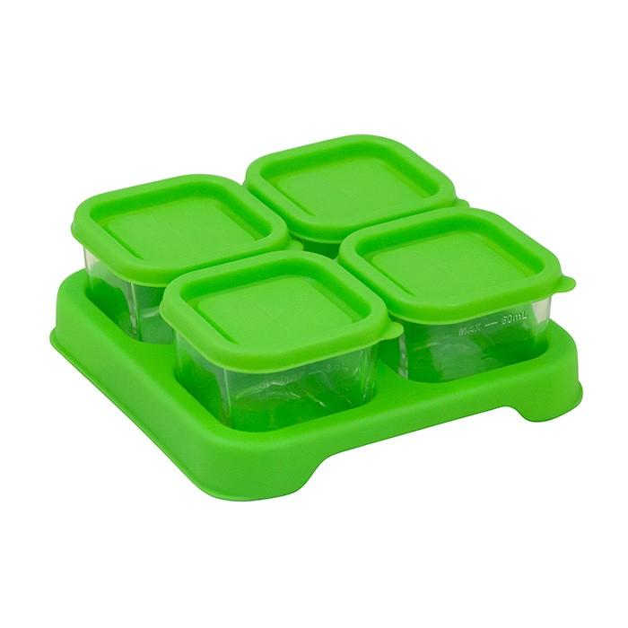 Fresh Green Baby Food 2oz Glass Cubes (Min. of 2, multiples of 2)