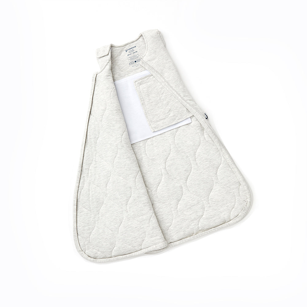 günamüna Swaddle Sack Duvet Bamboo Heather Grey 2.6 TOG (Min. of 2, multiples of 2)