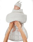 günamüna Swaddle Sack Duvet Bamboo Heather Grey 2.6 TOG (Min. of 2, multiples of 2)