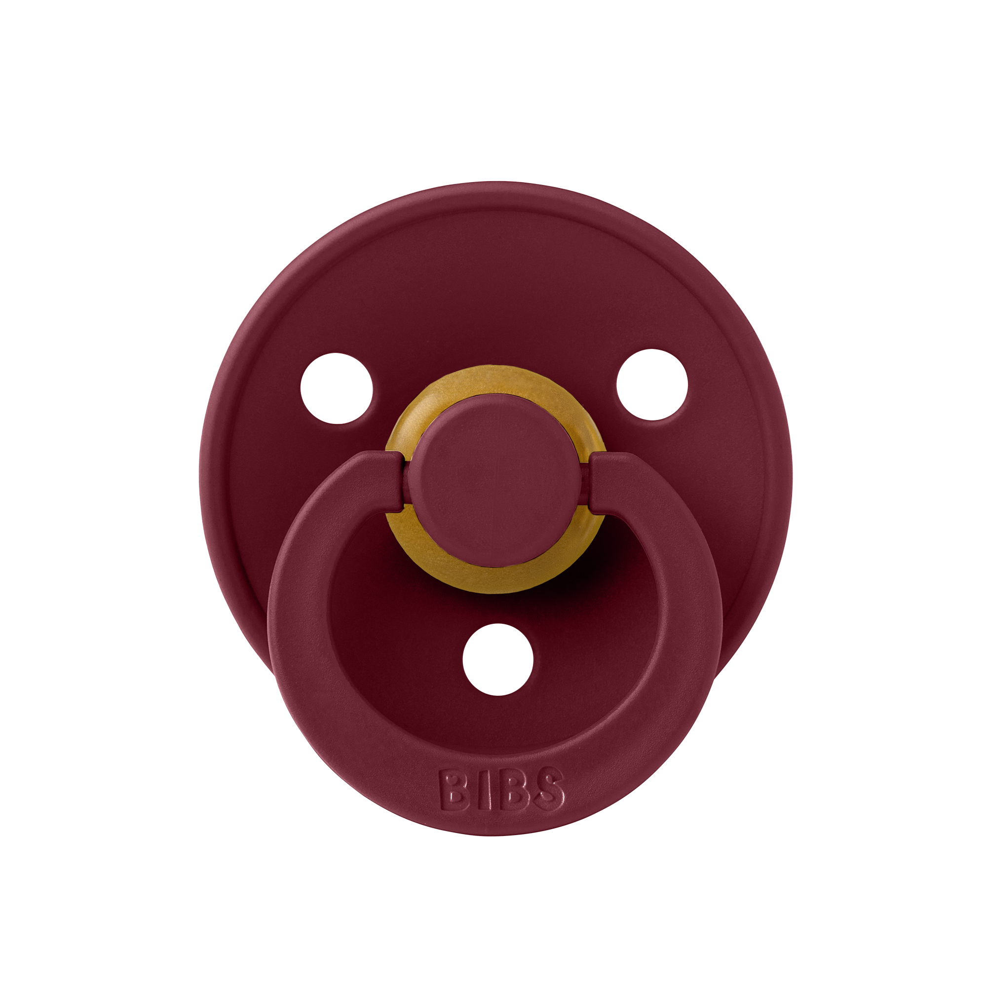 BIBS Pacifier Original COLOUR Latex 2 PK Elderberry (Min. of 1 PK, multiples of 1 PK)