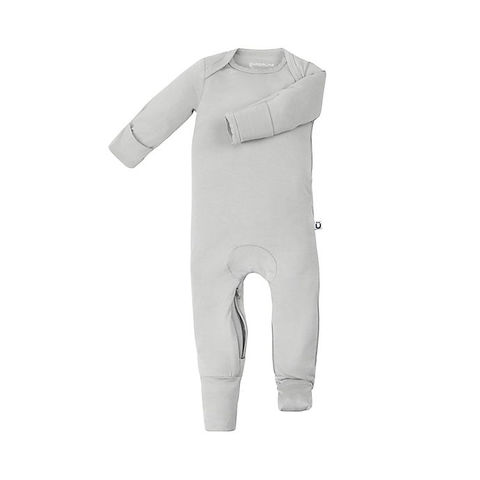günamüna Convertible Footie Fog Grey Solid (Min. of 2, multiples of 2)