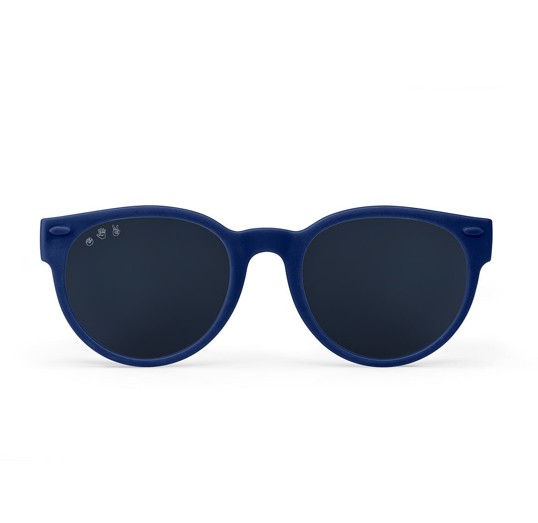 Ro Sham Bo Simon Navy Blue Round Shades (Min. of 2 per Color/Style, multiples of 2)
