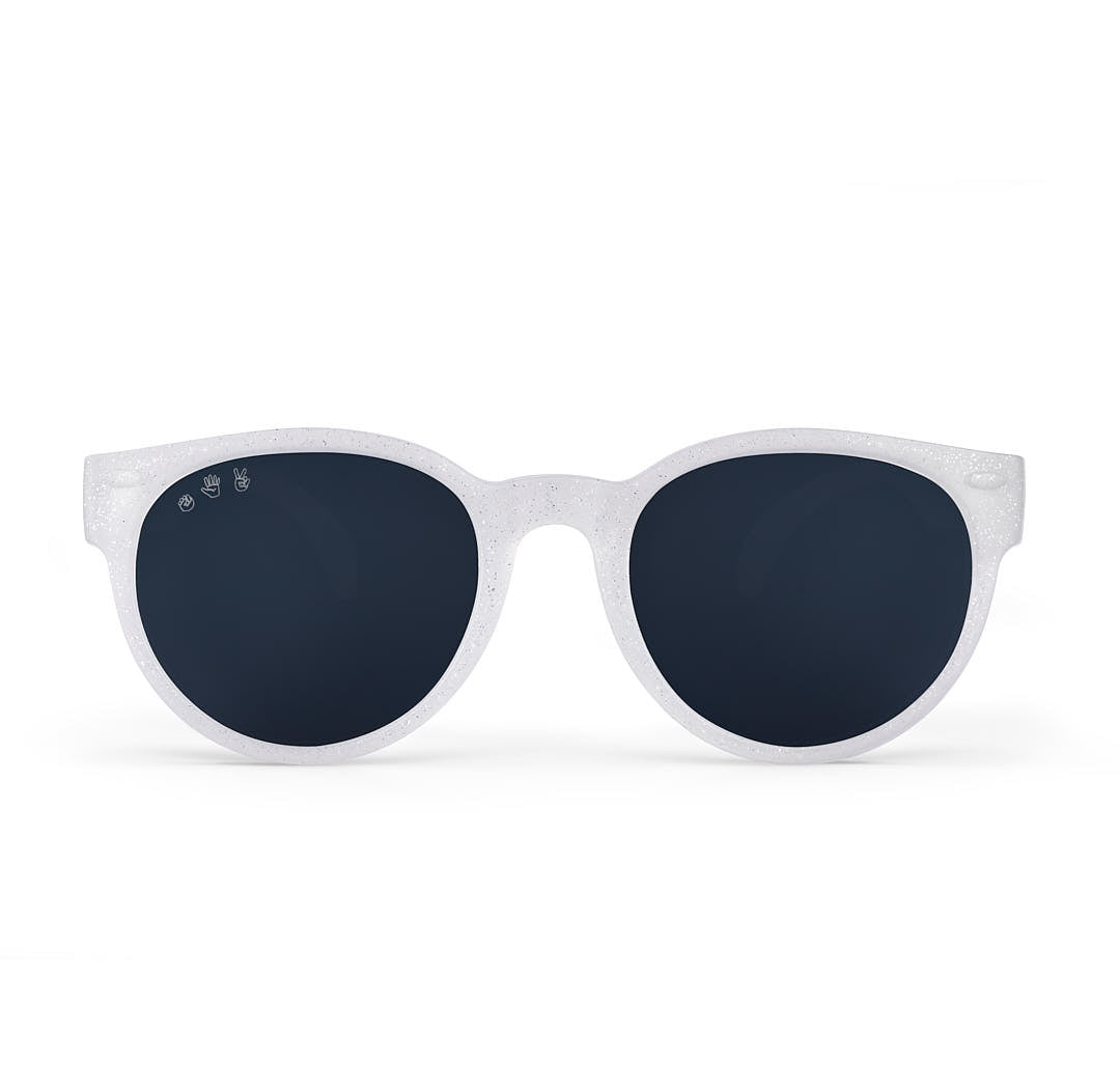 Ro Sham Bo Starlite Silver Glitter Round Shades (Min. of 2 per Color/Style, multiples of 2)