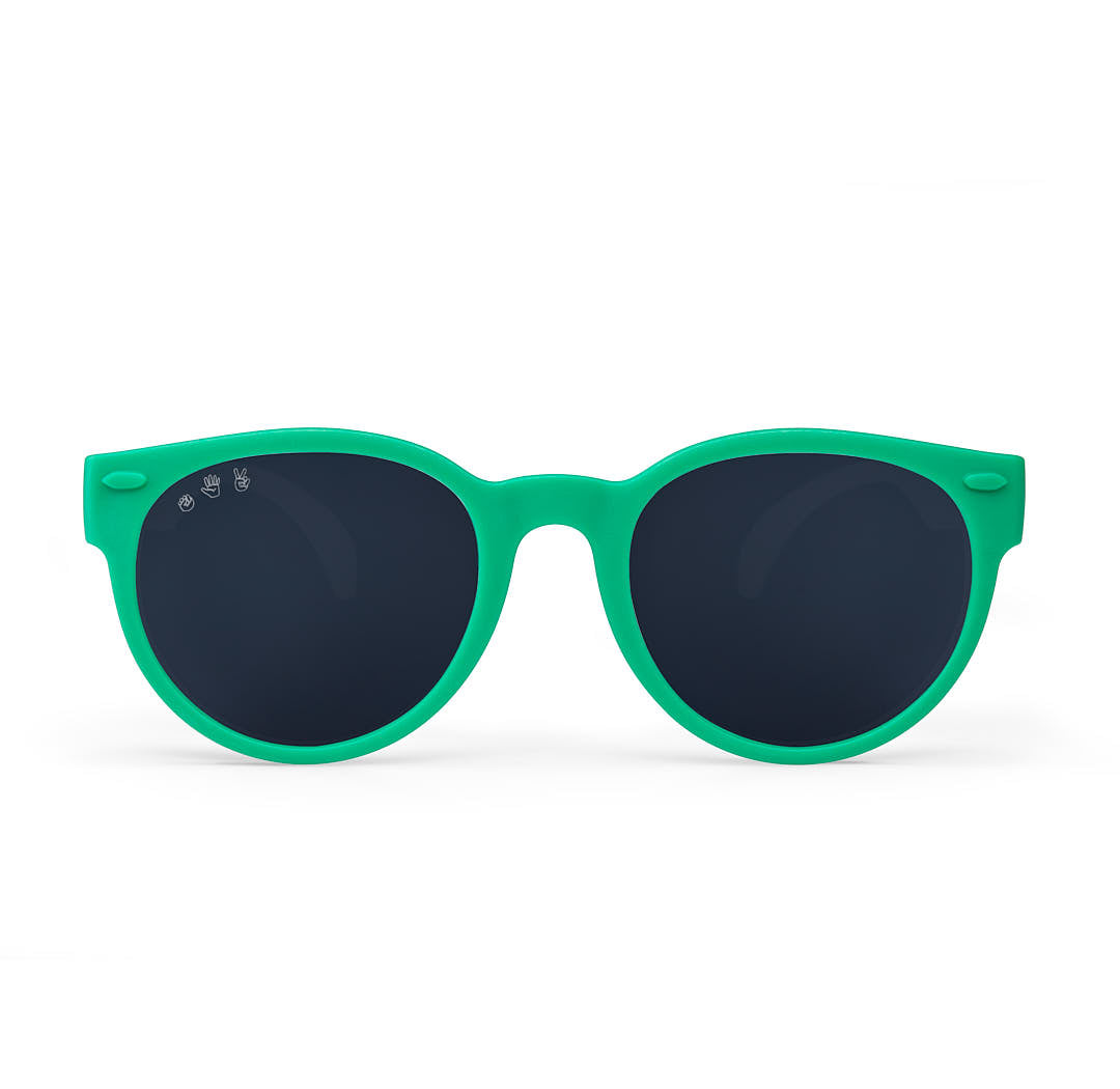 Ro Sham Bo Gumby Forest Green Round Shades (Min. of 2 per Color/Style, multiples of 2)