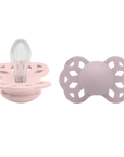 BIBS Infinity Pacifier Silicone 2 PK Symmetrical Blossom/Dusky Lilac (Min. of 2 PK, multiples of 2 PK)