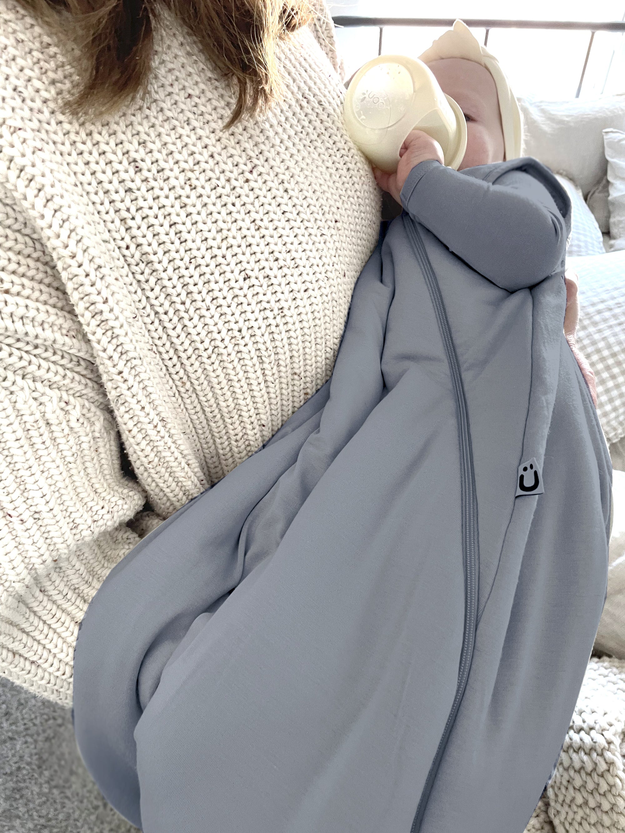 günamüna Sleep Sack Duvet Bamboo Dusk 0.5 TOG (Min. of 2, multiples of 2)