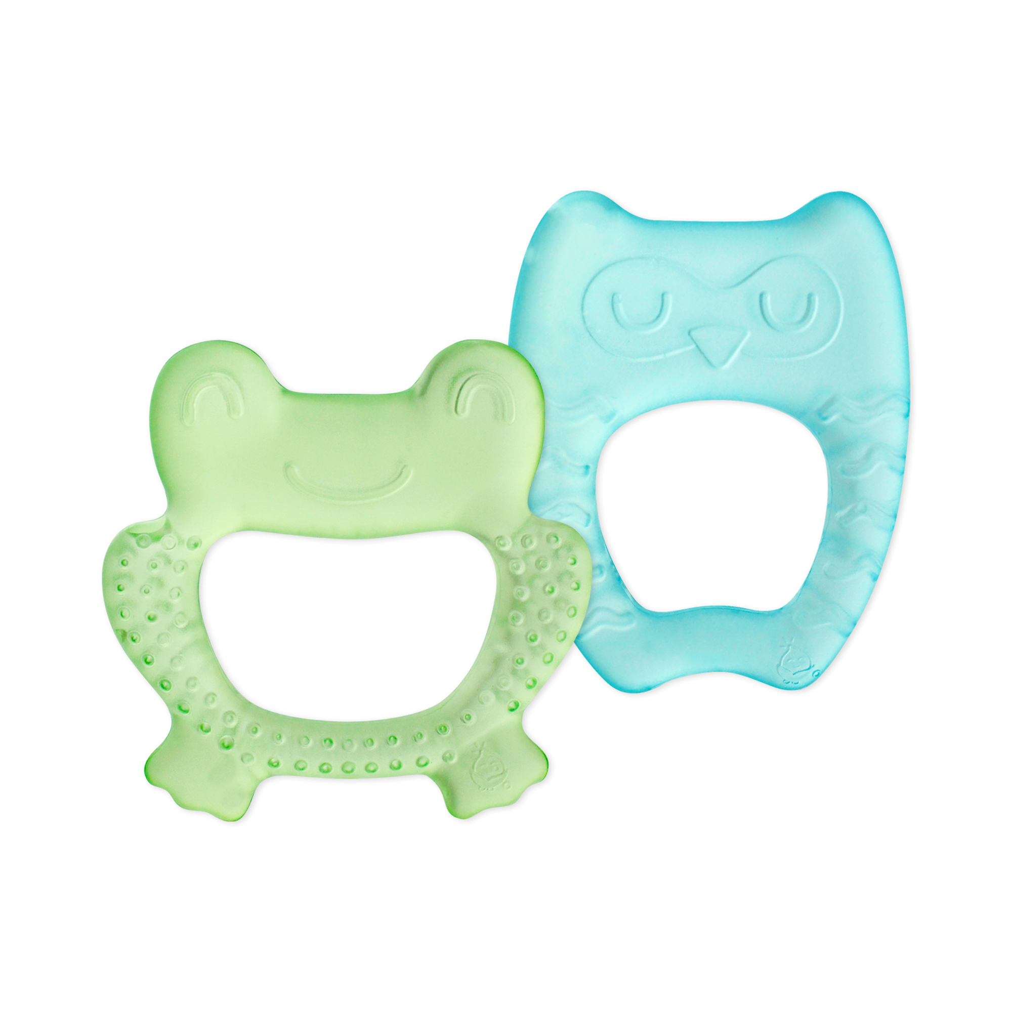 Cool Nature Teethers 2PK - Green/ Aqua (Min. of 2, multiples of 2)
