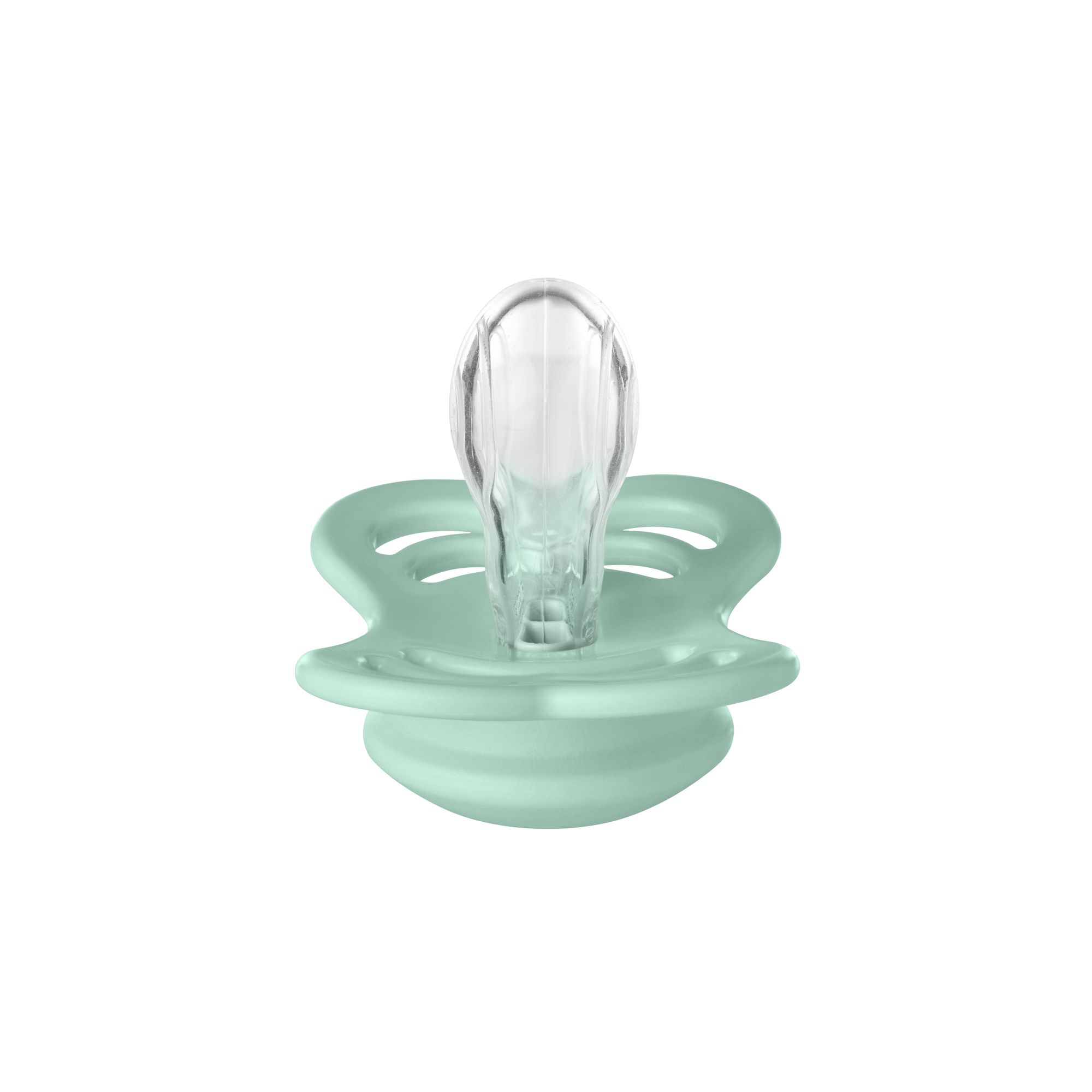 BIBS Pacifier SUPREME Silicone 2 PK Nordic Mint (Min. of 2 PK, multiples of 2 PK)