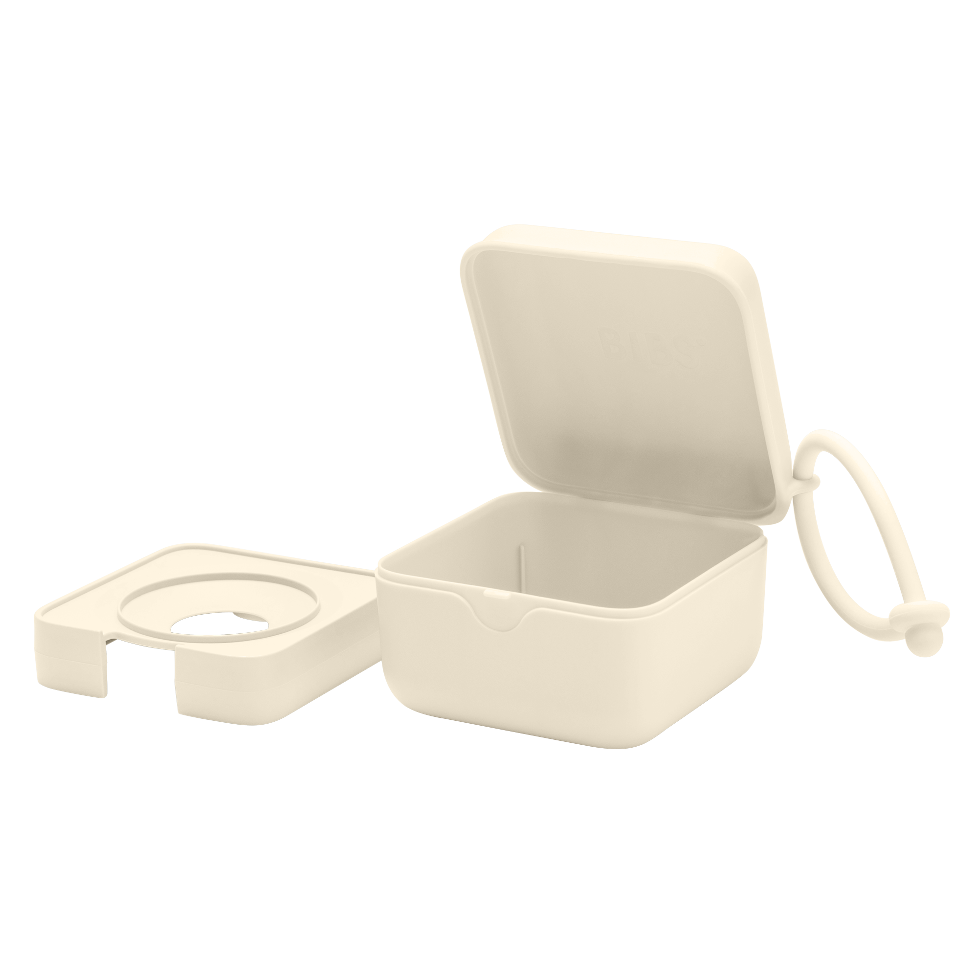 BIBS Pacifier Box Ivory (Min. of 2 PK, multiples of 2 PK)