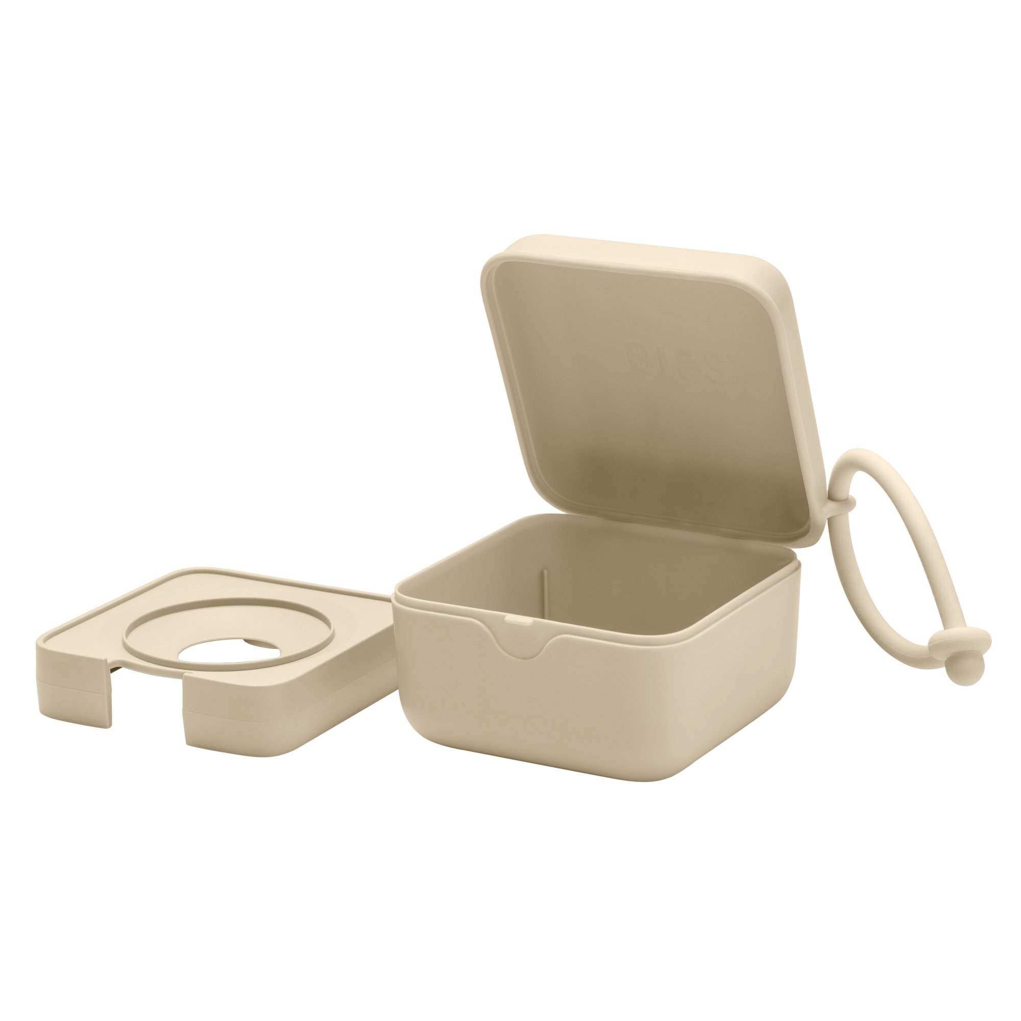 BIBS Pacifier Box Vanilla (Min. of 2 PK, multiples of 2 PK)