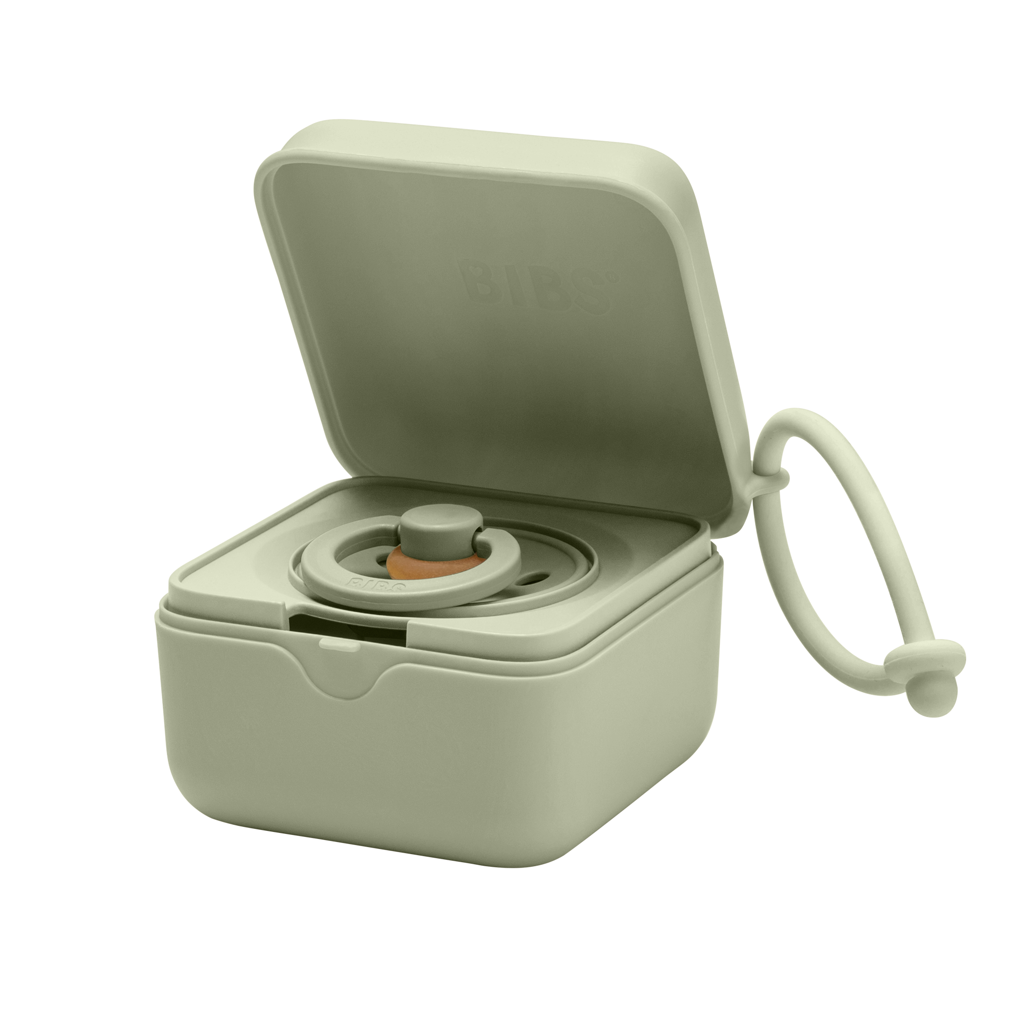 BIBS Pacifier Box Sage (Min. of 2 PK, multiples of 2 PK)