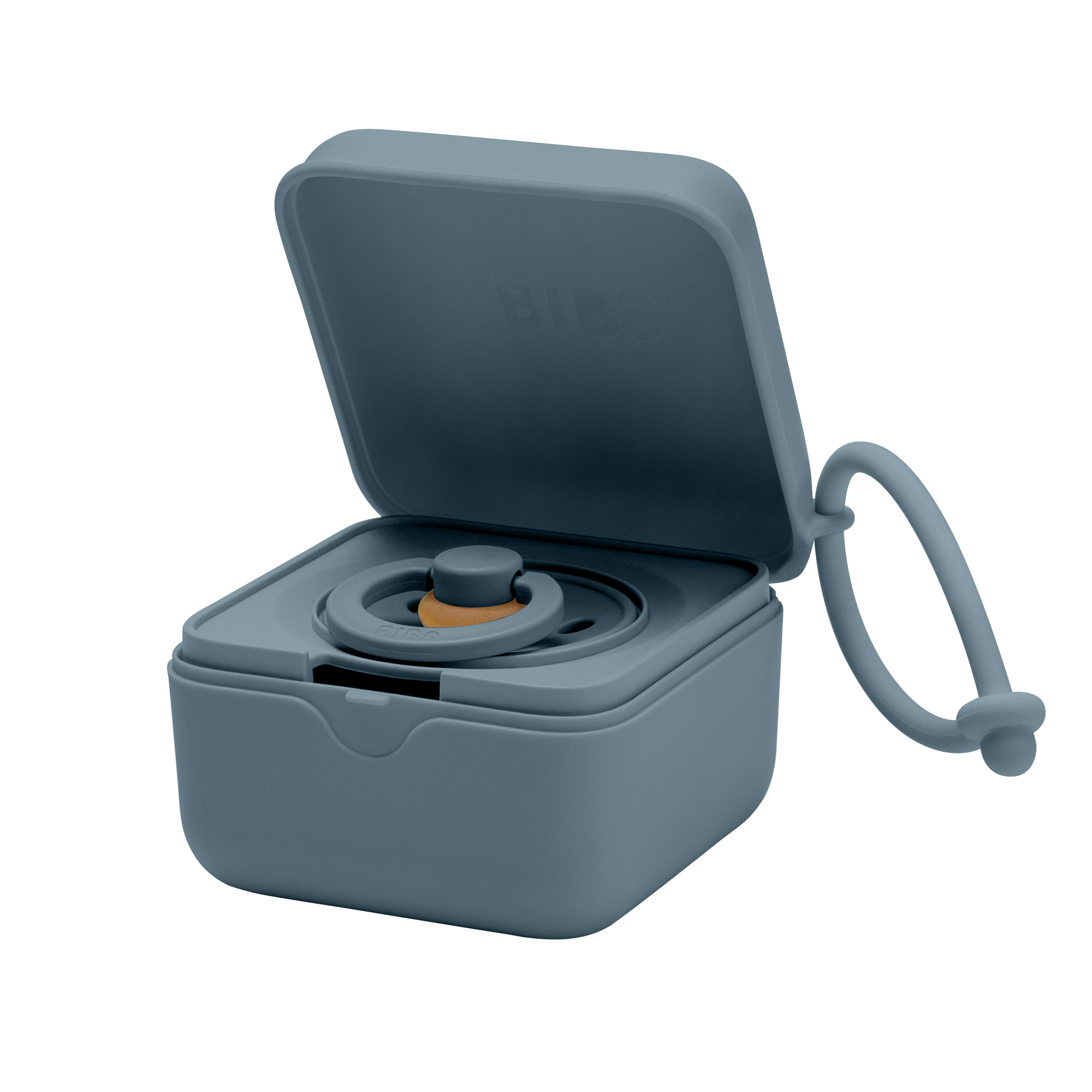 BIBS Pacifier Box Petrol (Min. of 2 PK, multiples of 2 PK)