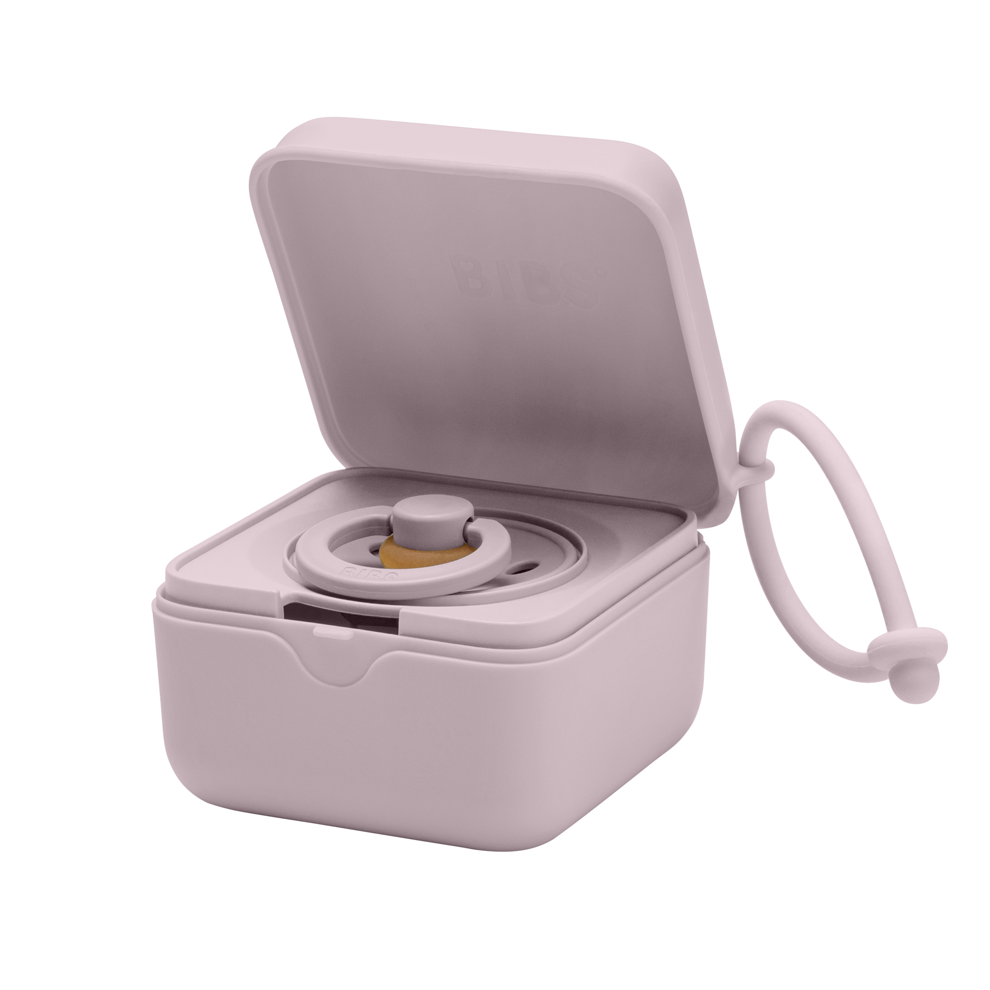 BIBS Pacifier Box Dusky Lilac (Min. of 2 PK, multiples of 2 PK)