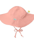 Brim Sun Protection Hat in Coral (Min. of 3, multiples of 3)