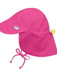 Flap Sun Protection Hat in Hot Pink (Min. of 3, multiples of 3)