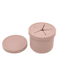 noüka Spill-Proof Snack Cup - Soft Blush (Min. of 2 PK, Multiples of 2 PK)