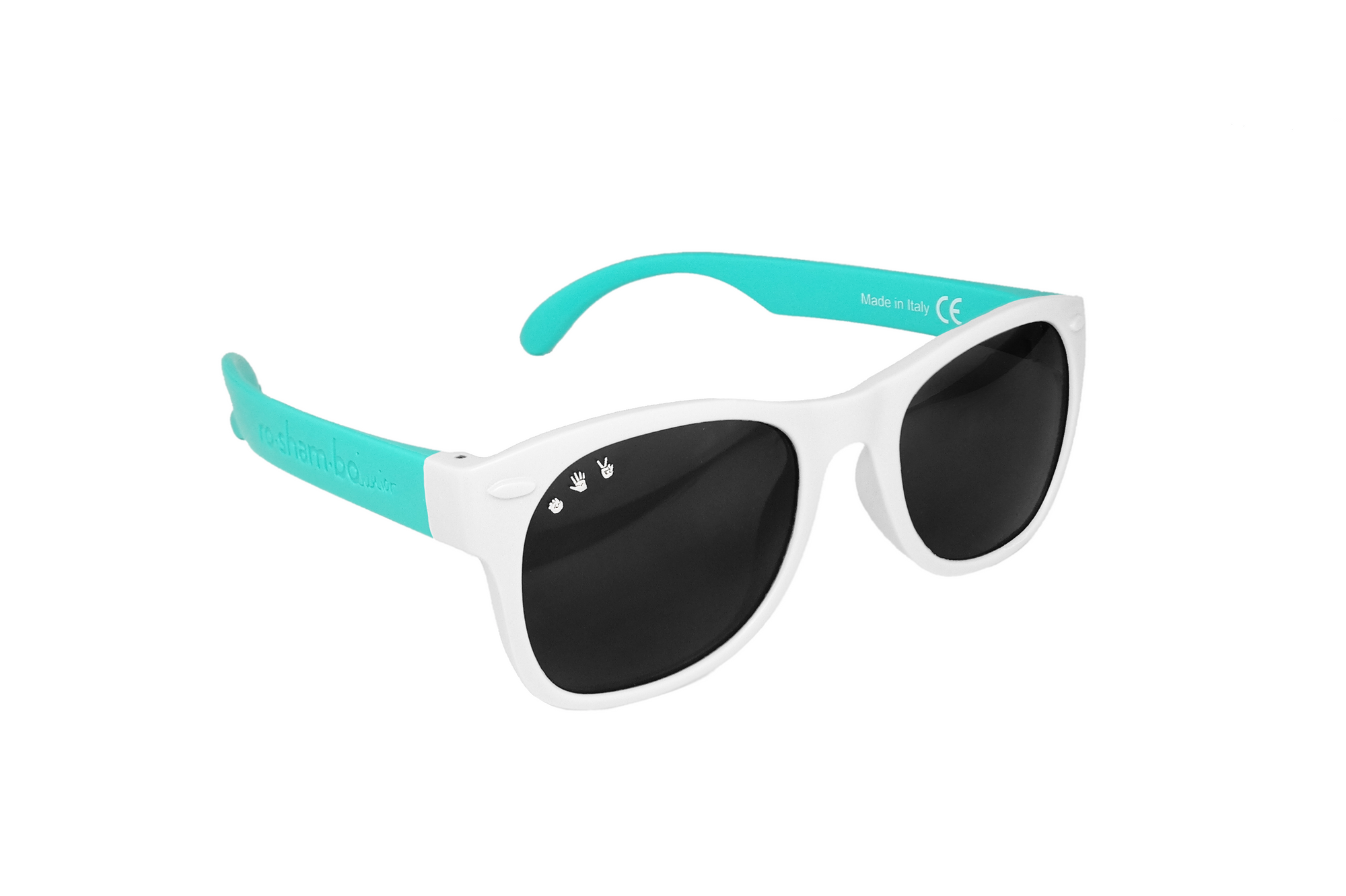 Ro Sham Bo 90210 Combo White/Teal Shades (Min. of 2 Per Color/Style, multiples of 2)