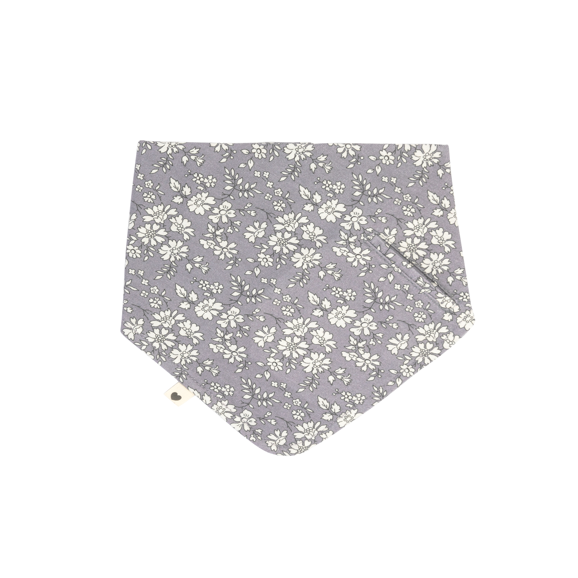Liberty x BIBS Bandana Bib Capel Fossil Grey ONE SIZE (Min. of 2 PK , multiples of 2 PK)