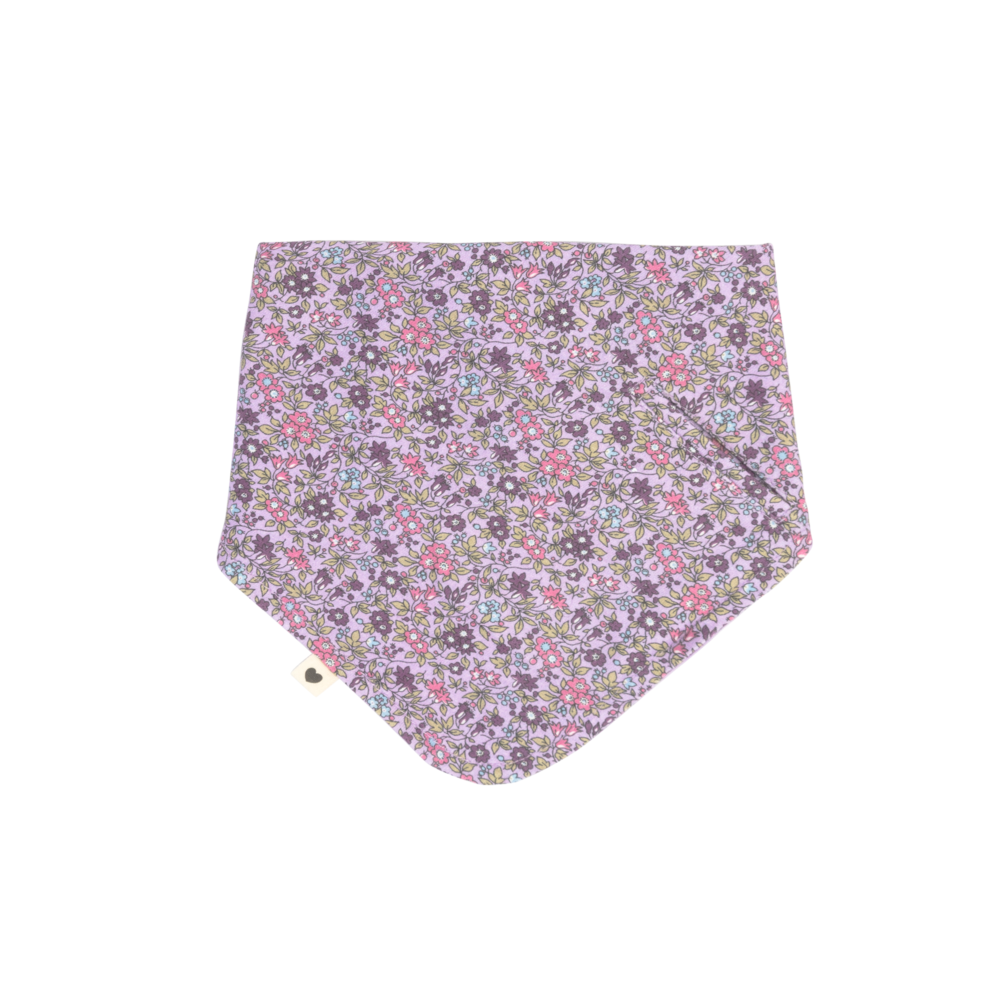 Liberty x BIBS Bandana Bib Chamomile Lawn Violet Sky ONE SIZE (Min. of 2 PK , multiples of 2 PK)