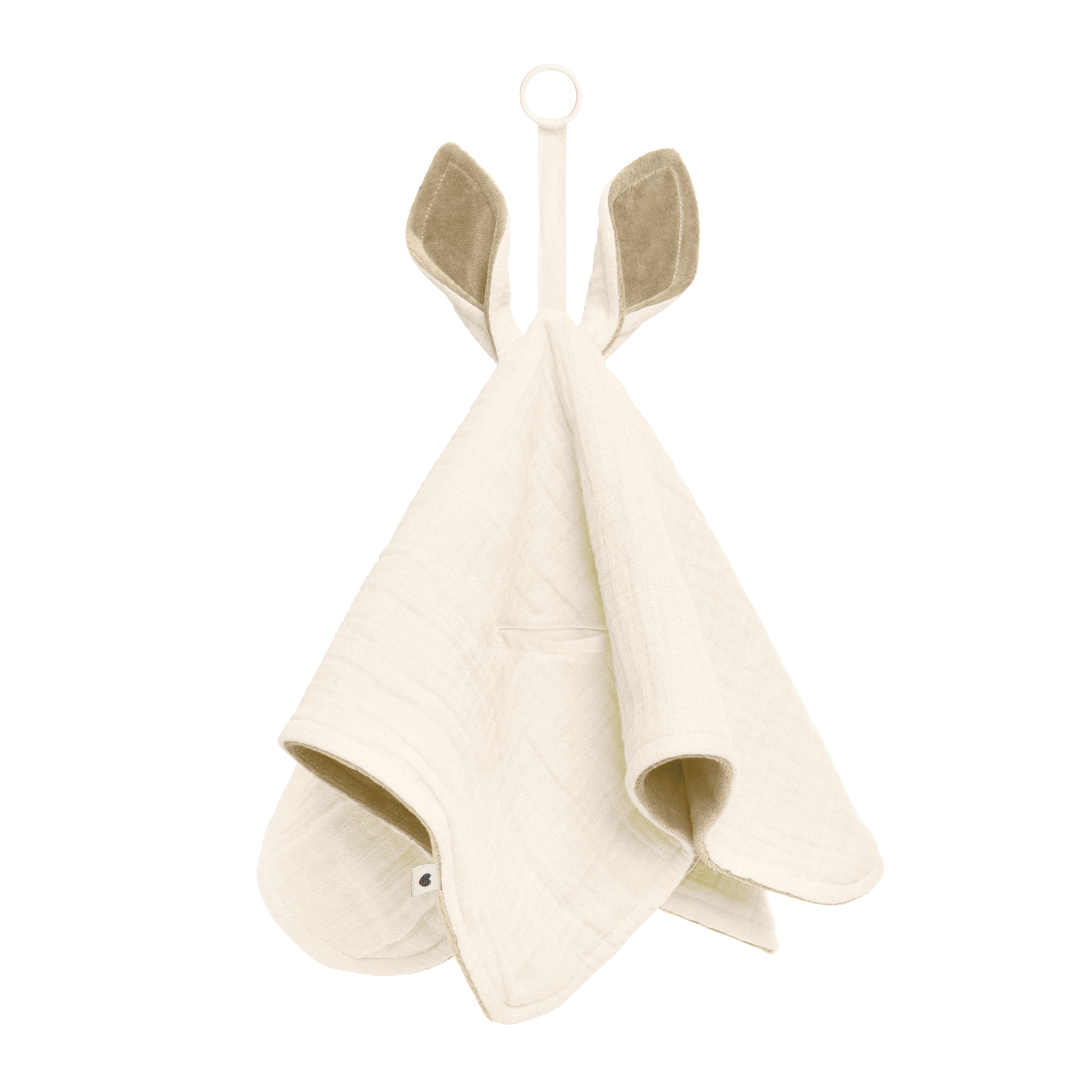 BIBS Cuddle Cloth Kangaroo Ivory (Min. of 2 PK, multiples of 2 PK)
