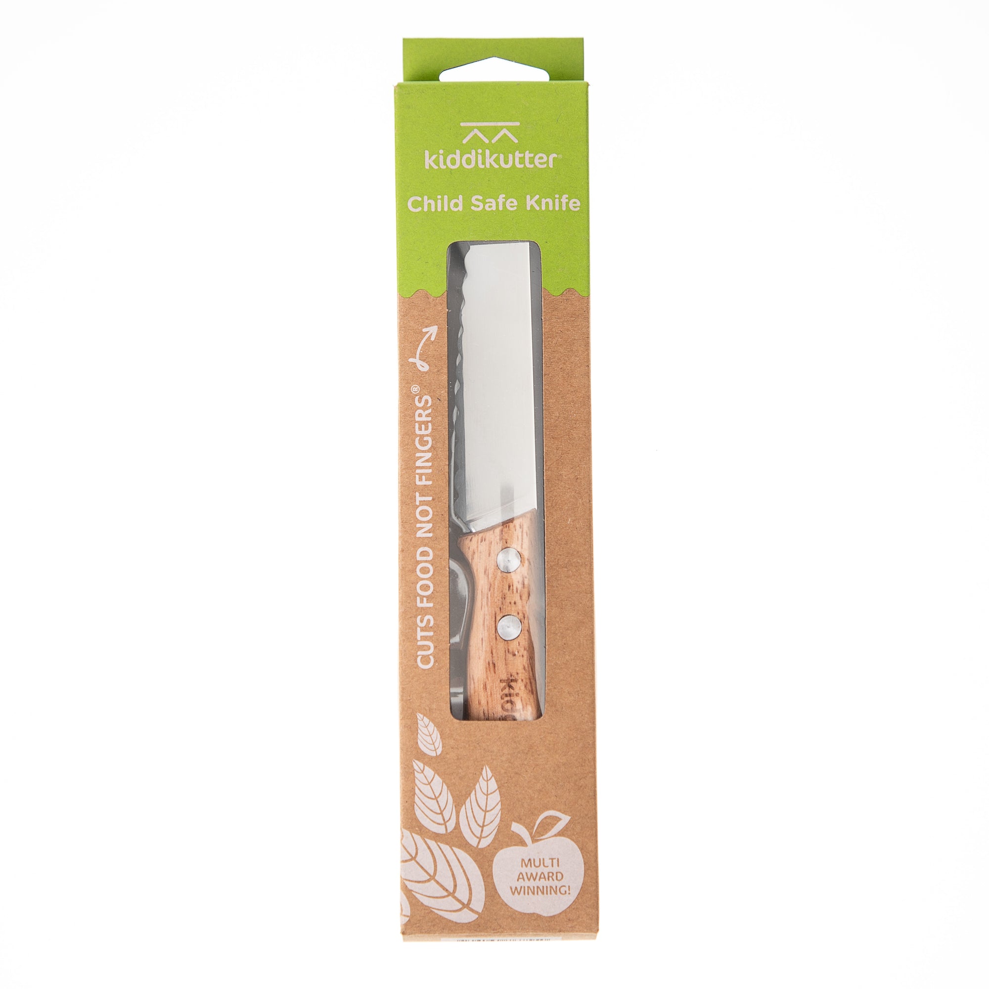 Kiddikutter Child Safe Knife With Wood Handle (Min. of 2 PK, multiples of 2 PK)