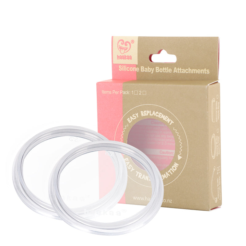 Haakaa Generation 3 Silicone Bottle Sealing disk 2 pk (Min. of 4 multiples of 4)