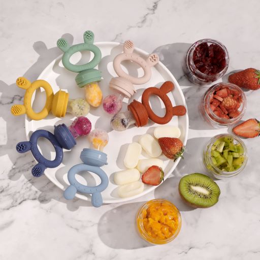 Fresh Food Feeder & Cover Set - Mustard (Min. of 6 multiples of 6)