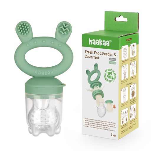 Fresh Food Feeder & Cover Set - Pea Green (Min. of 6 multiples of 6)