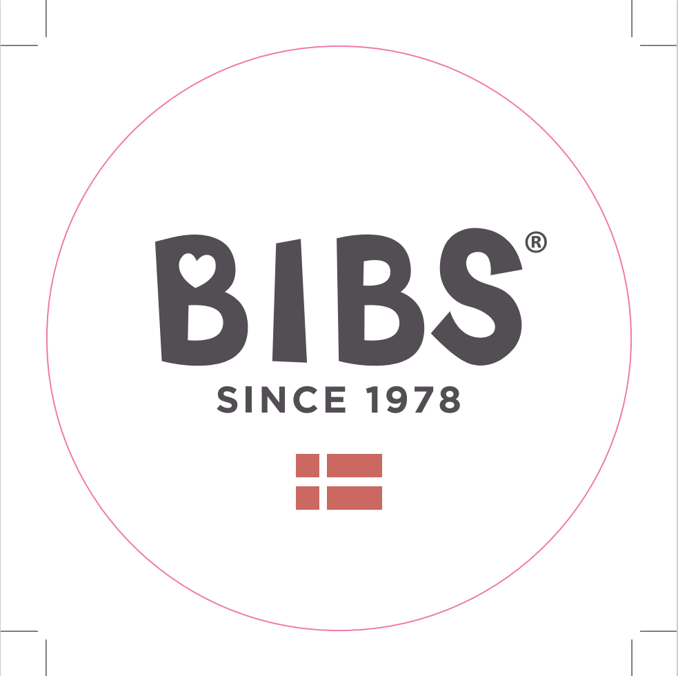 8 x 8 BIBS® Clear Cling Window Decals
