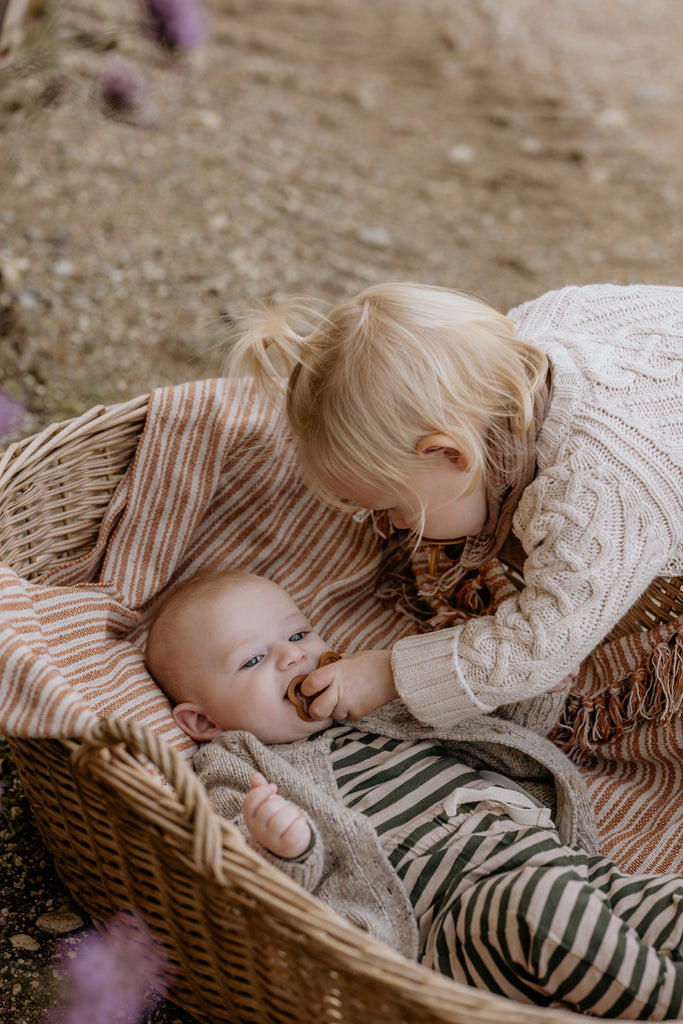 BIBS Pacifier SUPREME Latex 2 PK Island Sea / Sage (Min. of 2 PK, mult