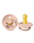BIBS Pacifier Original COLOUR Latex 2 PK Blush (Min. of 2 PK, multiples of 2 PK)