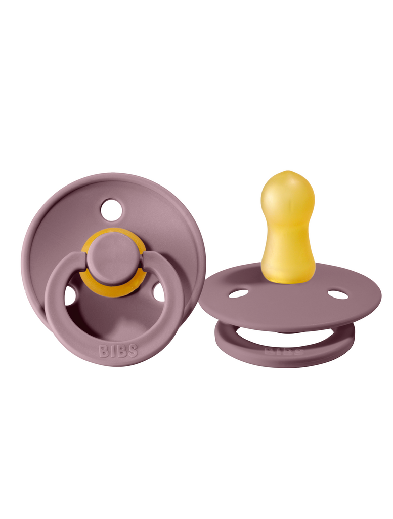 BIBS Pacifier Original COLOUR Latex 2 PK Heather (Min. of 2 PK, multip