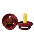 BIBS Pacifier Original COLOUR Latex 2 PK Wine (Min. of 2 PK, multiples of 2 PK)