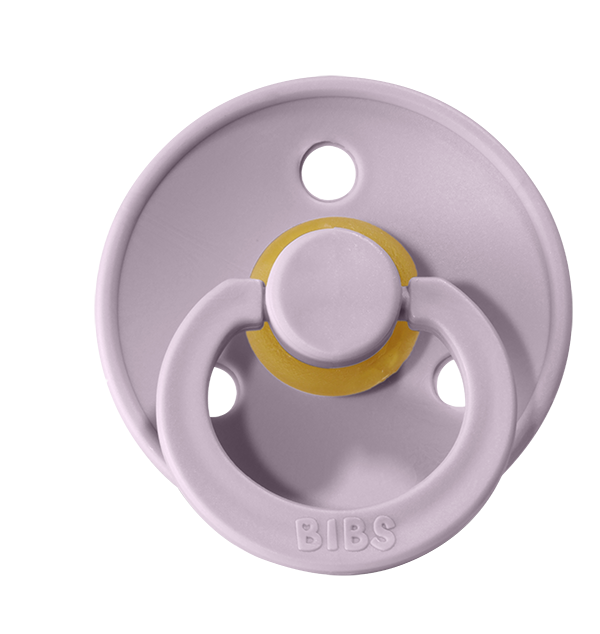 BIBS Pacifier Original COLOUR Latex 2 PK Dusky Lilac (Min. of 2 PK, mu