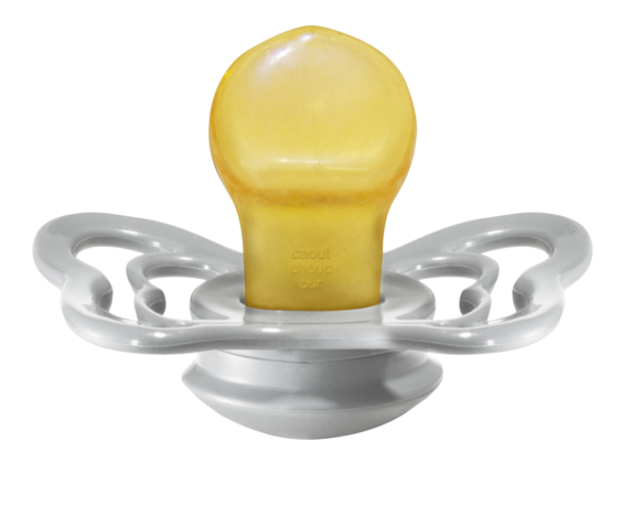 BIBS Pacifier COUTURE Latex 2 PK Cloud (Min. of 2 PK, multiples of 2 PK)
