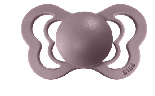 BIBS Pacifier COUTURE Latex 2 PK Heather (Min. of 2 PK, multiples of 2 PK)