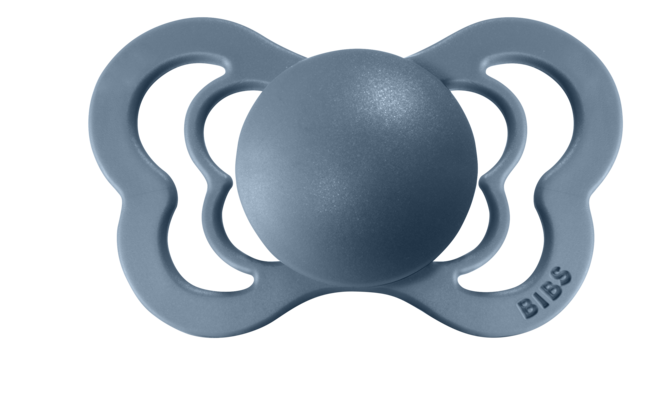BIBS Pacifier COUTURE Latex 2 PK Petrol (Min. of 2 PK, multiples of 2 PK)