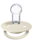 BIBS Pacifier De Lux Silicone 2 PK Ivory / Blush ONE SIZE (Min. of 2 PK, multiples of 2 PK)