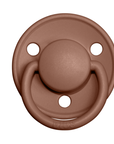 BIBS Pacifier De Lux Silicone 2 PK Woodchuck ONE SIZE (Min. of 2 PK, multiples of 2 PK)